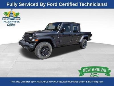 2022 Jeep Gladiator 4X4 Sport 4DR Crew Cab 5.0 FT. SB