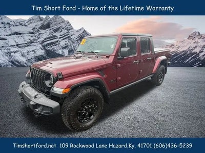 2021 Jeep Gladiator 4X4 Sport 4DR Crew Cab 5.0 FT. SB