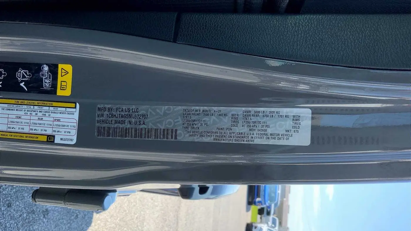 2021 Jeep Gladiator Sport
