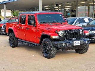 2023 Jeep Gladiator with Firecracker Red Clearcoat Exterior