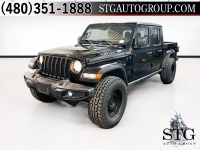2022 Jeep Gladiator 4X4 Willys 4DR Crew Cab 5.0 FT. SB