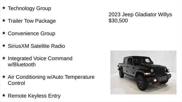 2023 Jeep Gladiator Willys