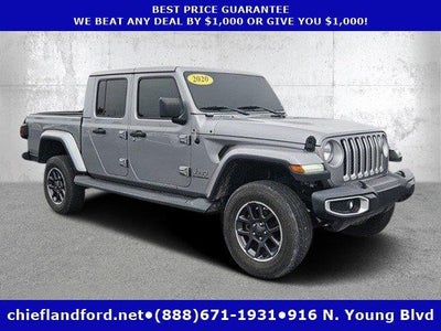 2020 Jeep Gladiator 4X4 Overland 4DR Crew Cab 5.0 FT. SB