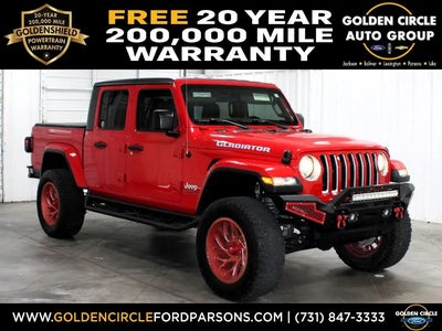 2021 Jeep Gladiator 4X4 Overland 4DR Crew Cab 5.0 FT. SB