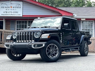 2020 Jeep Gladiator 4X4 Overland 4DR Crew Cab 5.0 FT. SB