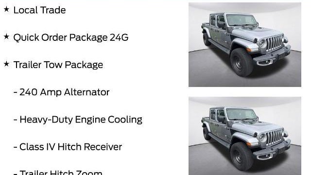 2020 Jeep Gladiator Overland