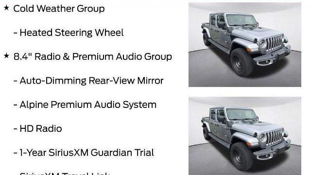 2020 Jeep Gladiator Overland