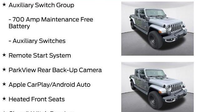 2020 Jeep Gladiator Overland