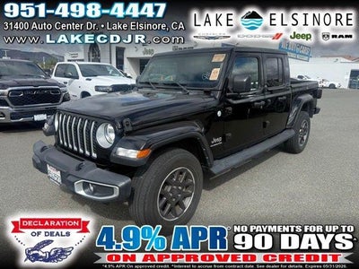 2021 Jeep Gladiator 4X4 Overland 4DR Crew Cab 5.0 FT. SB