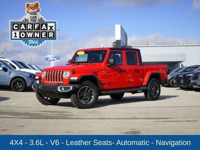2021 Jeep Gladiator 4X4 Overland 4DR Crew Cab 5.0 FT. SB