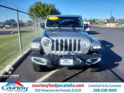 2020 Jeep Gladiator 4X4 Overland 4DR Crew Cab 5.0 FT. SB