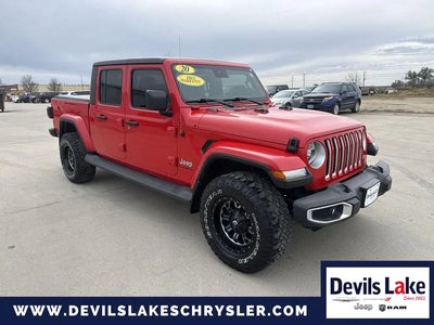 2020 Jeep Gladiator 4X4 Overland 4DR Crew Cab 5.0 FT. SB