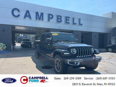2020 Jeep Gladiator 4X4 Overland 4DR Crew Cab 5.0 FT. SB
