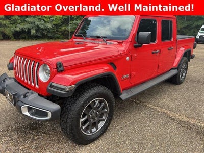 2020 Jeep Gladiator 4X4 Overland 4DR Crew Cab 5.0 FT. SB