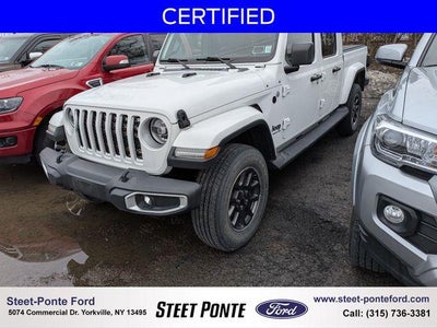 2021 Jeep Gladiator 4X4 Overland 4DR Crew Cab 5.0 FT. SB
