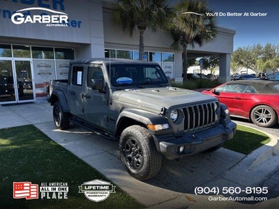 2020 Jeep Gladiator 4X4 Sport 4DR Crew Cab 5.0 FT. SB