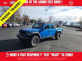 2024 Jeep Gladiator with Hydro Blue Pearlcoat Exterior