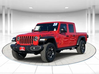 2020 Jeep Gladiator with Firecracker Red Clearcoat Exterior