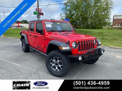 2020 Jeep Gladiator 4X4 Rubicon 4DR Crew Cab 5.0 FT. SB