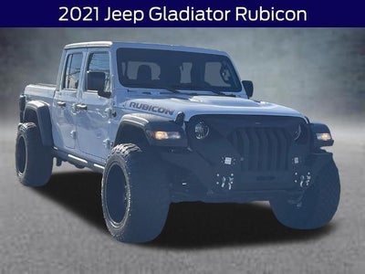 2021 Jeep Gladiator 4X4 Rubicon 4DR Crew Cab 5.0 FT. SB