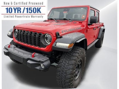 2024 Jeep Gladiator 4X4 Rubicon 4DR Crew Cab 5.0 FT. SB