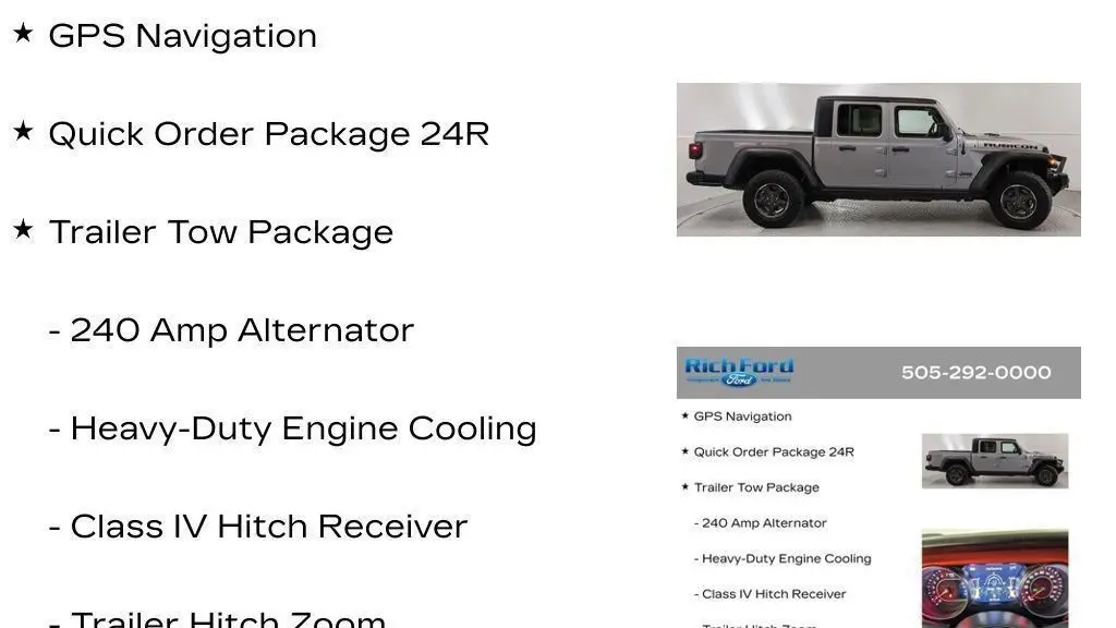 2021 Jeep Gladiator Rubicon