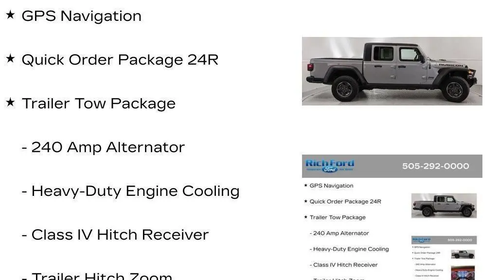 2021 Jeep Gladiator Rubicon