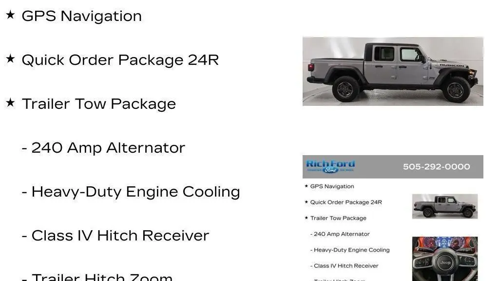 2021 Jeep Gladiator Rubicon