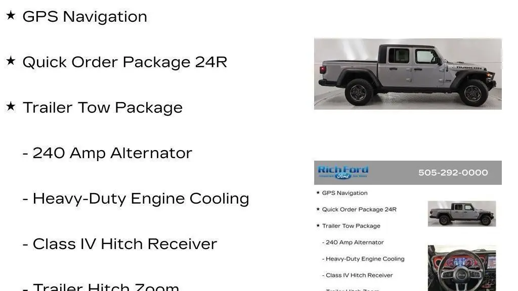 2021 Jeep Gladiator Rubicon