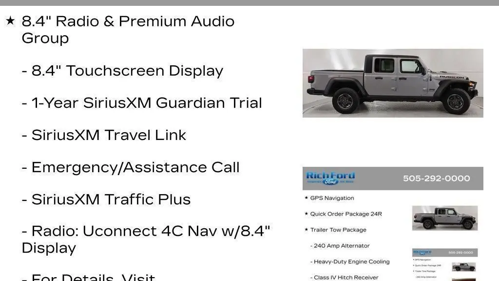 2021 Jeep Gladiator Rubicon