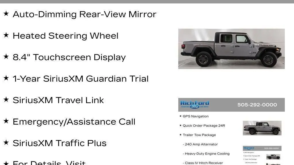 2021 Jeep Gladiator Rubicon