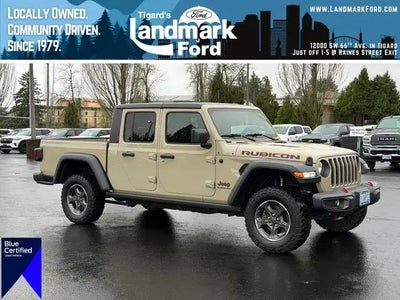 2020 Jeep Gladiator 4X4 Rubicon 4DR Crew Cab 5.0 FT. SB