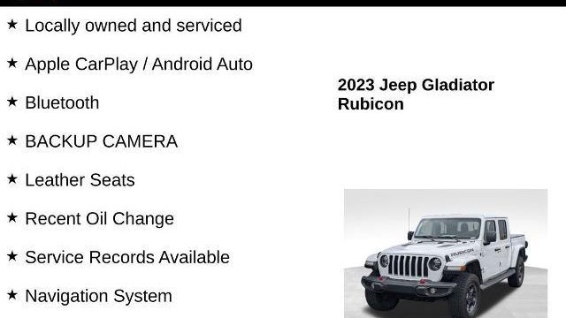 2023 Jeep Gladiator Rubicon