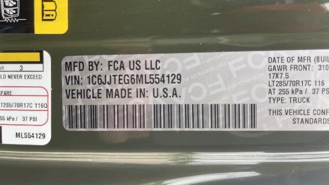 2021 Jeep Gladiator Mojave