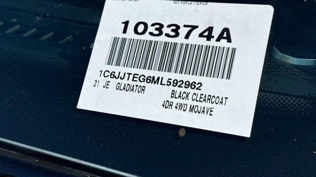 2021 Jeep Gladiator Mojave