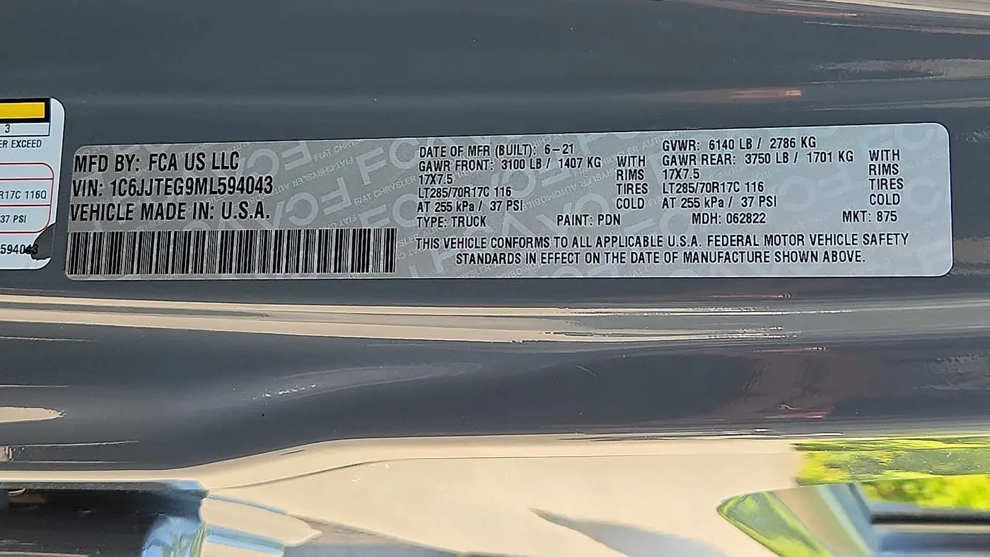 2021 Jeep Gladiator Mojave