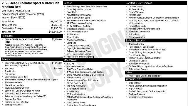 2025 Jeep Gladiator Big Bear