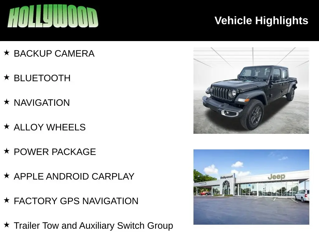 2026 Jeep Gladiator - $35,962