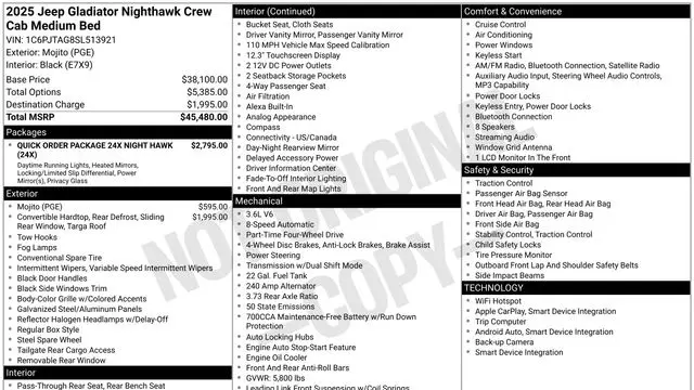 2025 Jeep Gladiator Big Bear
