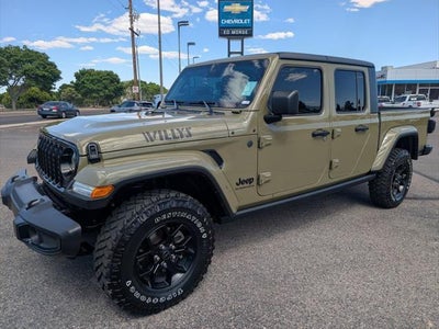 Photo of a 2025 Jeep Gladiator 4X4 Willys 4DR Crew Cab 5.0 FT. SB for sale