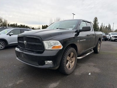 2012 RAM 1500 4X4 ST 4DR Quad Cab 6.3 FT. SB Pickup