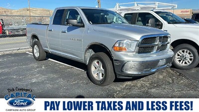 2012 RAM 1500 4X4 SLT 4DR Quad Cab 6.3 FT. SB Pickup
