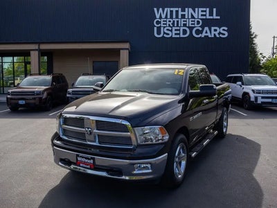 2012 Ram 1500 4X4 SLT 4DR Quad Cab 6.3 FT. SB Pickup