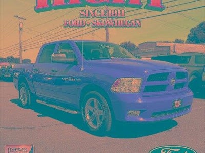 2012 Ram 1500 4X4 ST 4DR Crew Cab 5.5 FT. SB Pickup