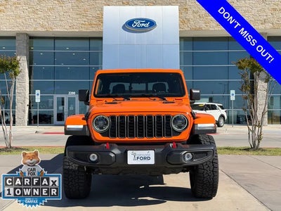 2025 Jeep Gladiator 4X4 Rubicon 4DR Crew Cab 5.0 FT. SB