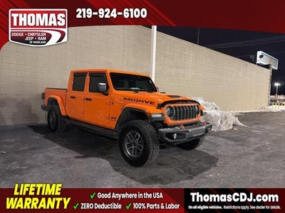 2025 Jeep Gladiator 4X4 Mojave 4DR Crew Cab 5.0 FT. SB