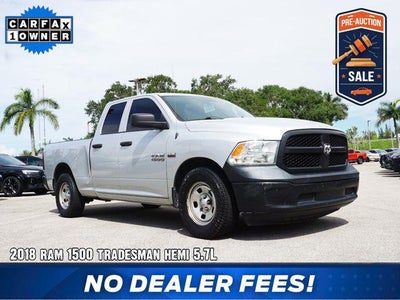 Photo of a 2018 Ram 1500 4X2 Express 4DR Quad Cab 6.3 FT. SB Pickup for sale