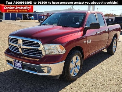 2014 RAM 1500 4X2 Big Horn 4DR Quad Cab 6.3 FT. SB Pickup