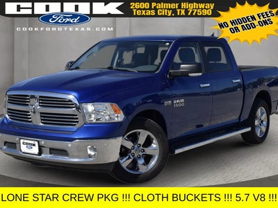 2017 RAM 1500 4X2 Big Horn 4DR Crew Cab 5.5 FT. SB Pickup