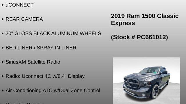 2019 Ram 1500 Classic Tradesman